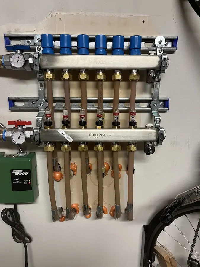 Plumber performing Leak Detection at a residential property in Centre